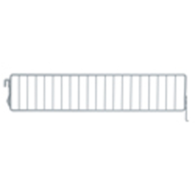 Diviseur grille - Ligne Store gris métallisé pas de 25 mm