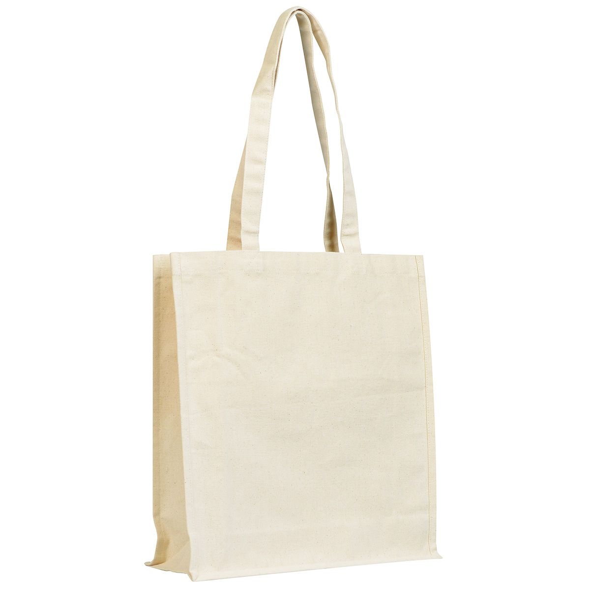 Totebag - Sac coton beige 36 x 11 x 37 cm - Paquet de 10 - Sacs coton