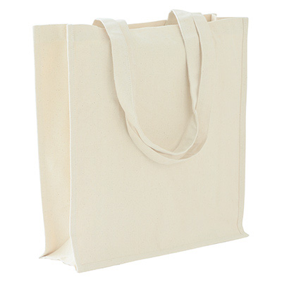 Totebag - Sac coton beige 36 x 11 x 37 cm - Paquet de 10 - Sacs coton-1