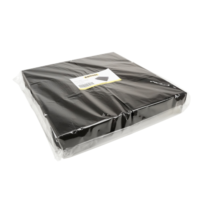 Boîte cadeau noire carton kraft 11 x 16 x 6 cm - Paquet de 6 - Boites cloches-1