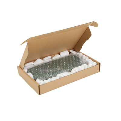 Papier bulle en rouleau 33 cm x 50 m, film bulle, 80 microns - Bulles, mousse, chips-2