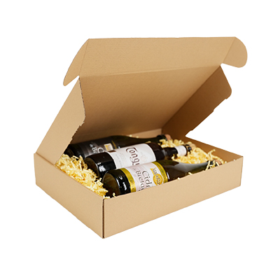 Carton d'expédition brun 40 x 30 x 8 cm - boîte à oreilles, paquet de 20 - Cartons d'expédition, Boîtes d'expédition-3