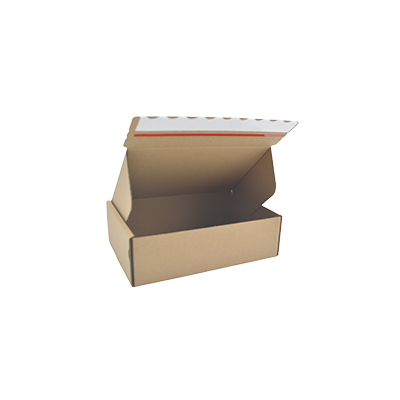 Carton d'expédition avec bande adhésive brun 20 x 13 x 6 cm - Boîte carton - Lot de 20 - Cartons d'expédition, Boîtes carton-4