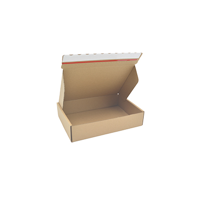 Boite d'expédition avec bande adhésive – Carton d'expédition brun 23 x 16 x 5 cm, paquet de 20 - Cartons d'expédition, Boîtes d'expédition-2