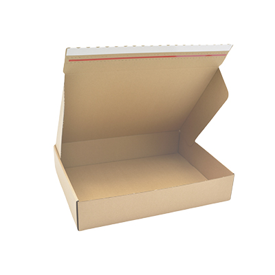 Boite d'expédition avec bande adhésive – Carton d'expédition brun 40 x 30 x 8 cm, paquet de 20 - Cartons d'expédition, Boîtes d'expédition-2