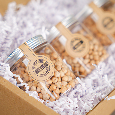 Pot à vis PET transparent avec couvercle aluminium 150 ml, paquet de 6 - Bouteilles et pots cylindriques-2