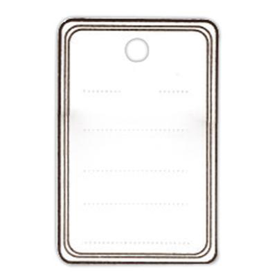 Étiquettes textiles à trou - Étiquettes à trou