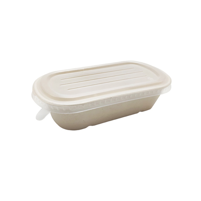 Couvercle transparent pour boîtes à compartiments 24 x 13,5 x 1,1 cm - Paquet de 50 - Boites snacking-3