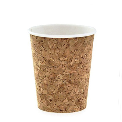 Gobelets pour boissons chaudes 23cl carton et liège - Paquet de 25 - Gobelets et verres jetables