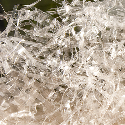 Frisure de calage transparente 10kg - Fibres de calage