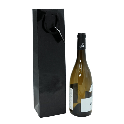 Sacs pelliculés brillants 1 bouteille - Sacs pour bouteilles de vin-2