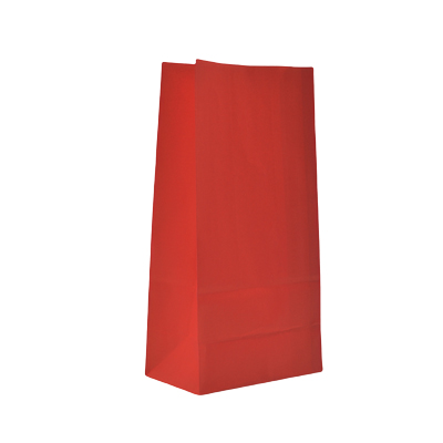 Pochette cadeau SOS kraft rouge 9x6x18 cm 70 g/m² - Paquet de 250 - Pochettes SOS kraft