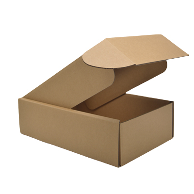 Boîte cadeau carton à fenêtre 35 x 24,5 x 10 cm – Lot de 10 - Boites cadeaux carton pliables-1