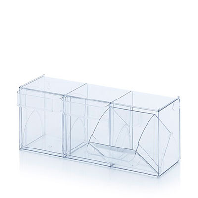 Bac 3 tiroirs basculants 60 x 19,7 x 24 cm - Blocs tiroirs-2