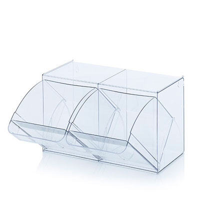 Bac 2  tiroirs basculants 60 x 29,9 x 35,3 cm - Blocs tiroirs-2