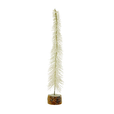 Arbre avec pied en bois