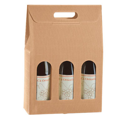 Boîtage 3 bouteilles - Coffrets pour bouteilles de vin, Boîtes pour bouteilles de vin