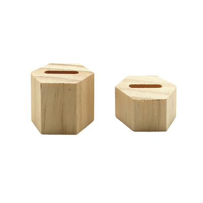 Porte-bagues hexagonaux - Présentoirs à bagues