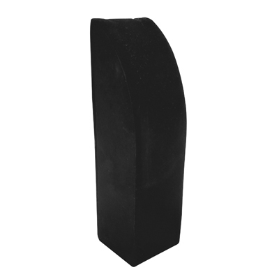 Présentoir à colliers flanelle noire - Présentoirs colliers et pendentifs