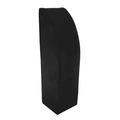 Présentoir à colliers flanelle noire - Présentoirs colliers et pendentifs