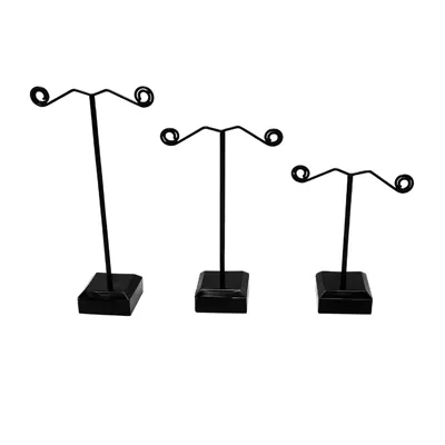 Lot De 3 Présentoirs à Bijoux YGDLUCK En Velours - Organiseur Pour Bagues, Bracelets, Boucles D'Oreilles