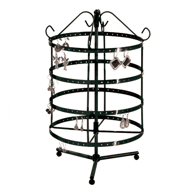 Présentoir à boucles d'oreilles tournant - Présentoirs boucles d'oreilles