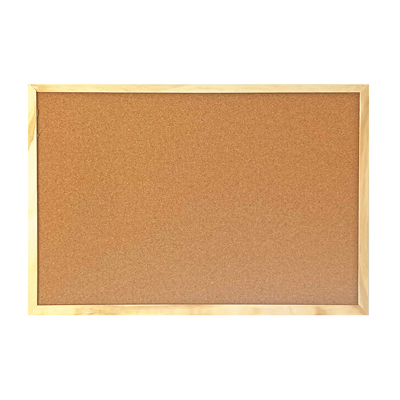 Tableau liège avec cadre en bois - Tableaux liège