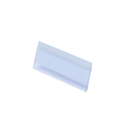 Porte-étiquette adhésif blanc ou transparent