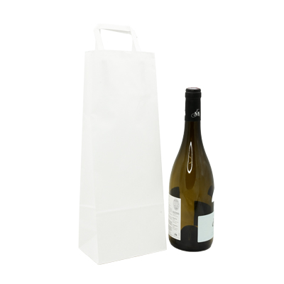 Sacs kraft 1 bouteille - Sacs pour bouteilles de vin-2