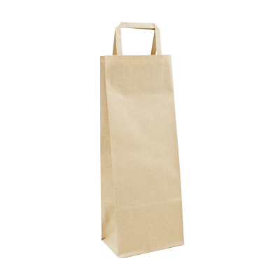 Sacs kraft 1 bouteille  - Sacs pour bouteilles de vin-2