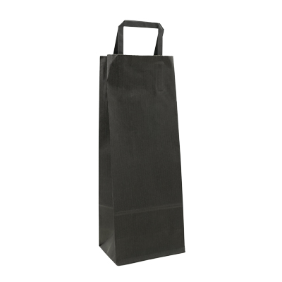Sacs kraft 1 bouteille  - Sacs pour bouteilles de vin-1