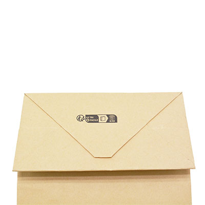 Sac SOS kraft brun 13 + 7 x 24 cm, paquet de 250 - Sacs SOS-2