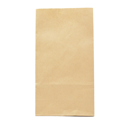 Sac SOS kraft brun 13 + 7 x 24 cm, paquet de 250 - Sacs SOS-4