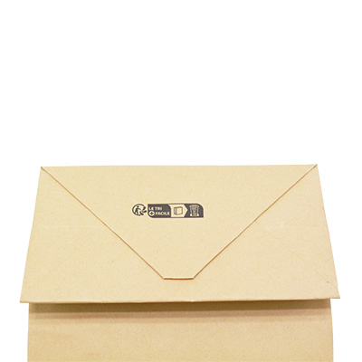 Sac SOS kraft brun 13 + 7 x 24 cm, paquet de 250 - Sacs SOS-5