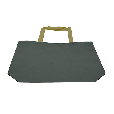 Sac cabas polypropylène non tissé bleu ardoise 40+10x30 cm - Sacs non tissés-1
