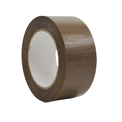 Ruban adhésif silencieux havane 50 mm x 66 m 48µ - Paquet de 6 - Rubans adhésifs et dévidoirs