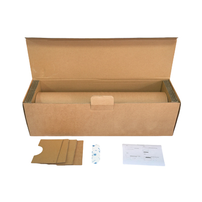 Papier nid d’abeille 50 cm x 100 m avec boîte distributrice - Papier de calage - Kraft, carton ondulé-3