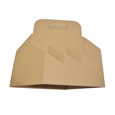 Porte-bouteilles carton brun kraft 6 bières hautes - L 19,5 x P 13 cm - Paquet de 20 - Mètres de bières, Emballages pour bouteilles de bières-3
