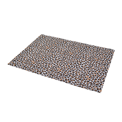 Papier de soie imprimé léopard 50x70cm 17g/m² – Paquet de 120 feuilles - Papiers de soie-1