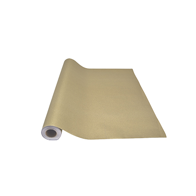 Papier cadeau or pailleté couché 70 cm x 25 m 90g/m² - Papiers cadeaux à effets