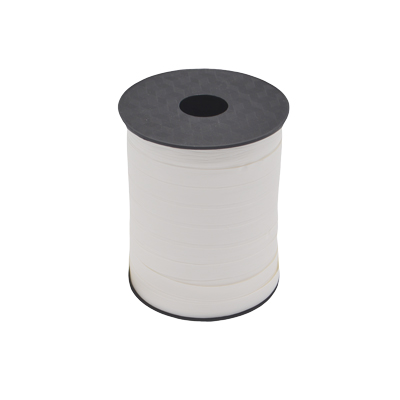 Bolduc mat blanc 10 mm x 250 m polypropylène - Bolducs unis