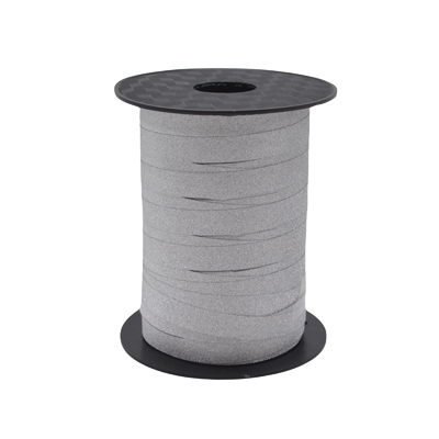 Bolduc argent pailleté 10 mm x 100 m polypropylène - Bolducs unis