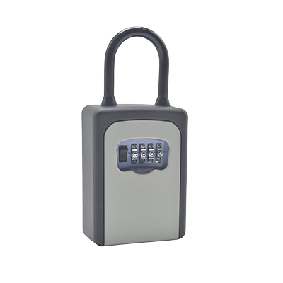 Boîte à clés nomade à code avec anse amovible - Alliage Aluminium - Boîtes à clés et Armoires à clés