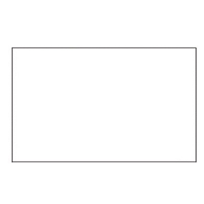 Cartons blancs indélébiles 2 faces - taille 2 - Cartons indélébiles