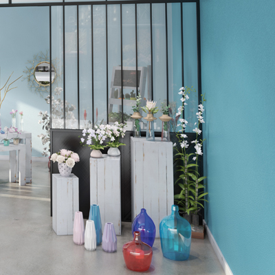 Podium cube - Ligne Tradition Blanc Camarillo-3