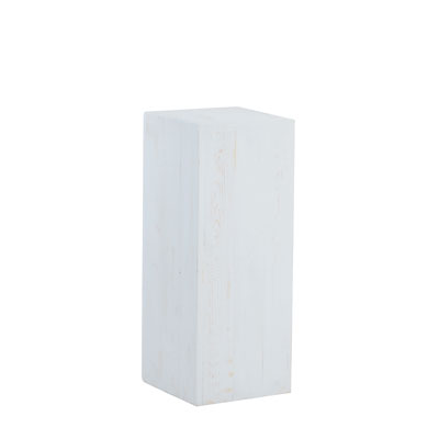Podium cube - Ligne Tradition Blanc Camarillo
