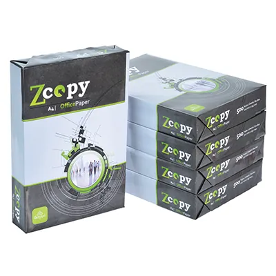 Ramette papier A4 blanc 75g Z-Copy – 5 ramettes de 500 feuilles - Papier imprimante