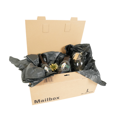 Carton d'expédition postal - Brun - 39,5 x 25 x 14 cm - Paquet de 15 - Cartons d'expédition, Boîtes d'expédition-3