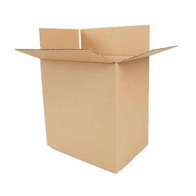 Caisse américaine carton, carton simple cannelure 30x20x18/30cm, paquet de 20 - Caisses américaines cartons-2
