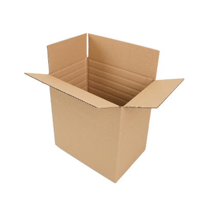 Caisse américaine carton, carton simple cannelure 30x20x18/30cm, paquet de 20 - Caisses américaines cartons-4